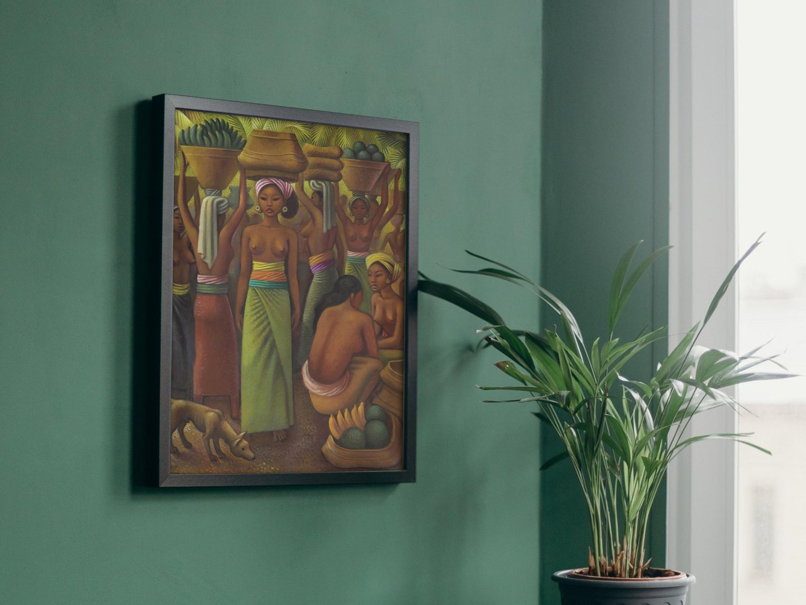 Offering Fruits for the Temple by Miguel Covarrubias, 1932, Art Deco and American Modernism, fine art print