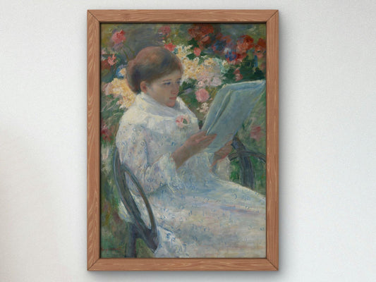 On a Balcony by Mary Cassatt, 1878, Impressionism, fine art print