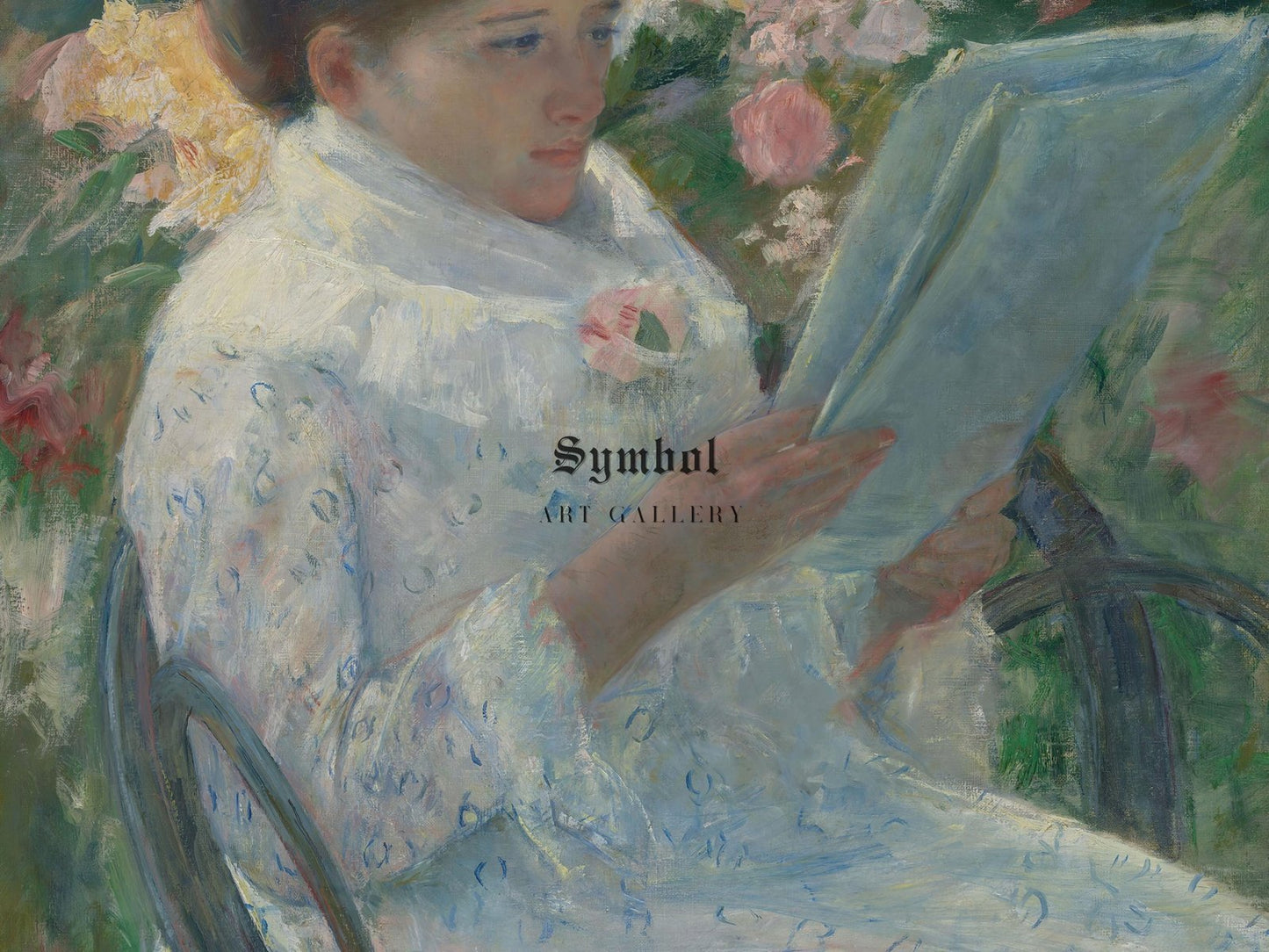 On a Balcony by Mary Cassatt, 1878, Impressionism, fine art print
