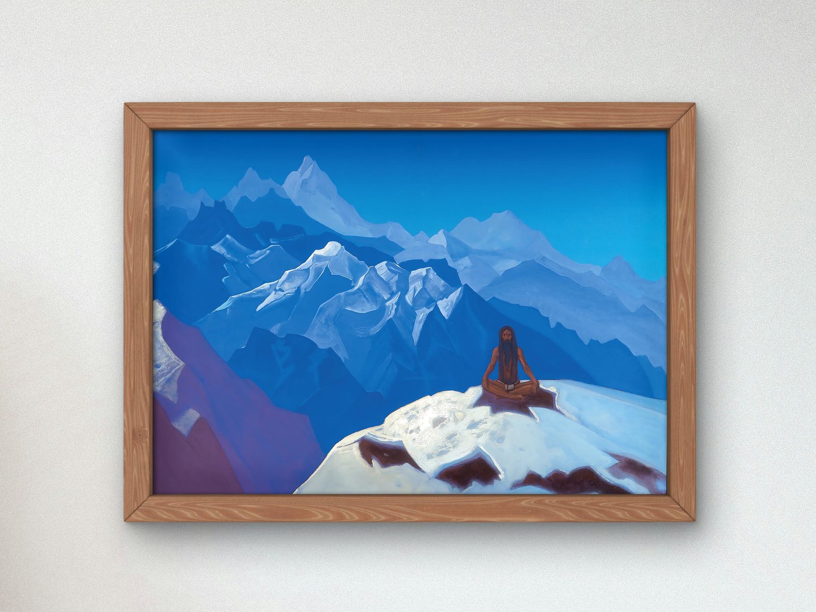 On the Heights by Nicolas Roerich, 1936, Surrealism and Modern Art, fine art print