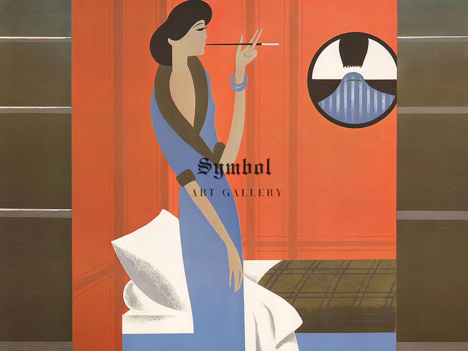 Orient Express Travel Poster by Pierre Fix-Masseau, 1927, Vintage Ads and Posters, fine art print