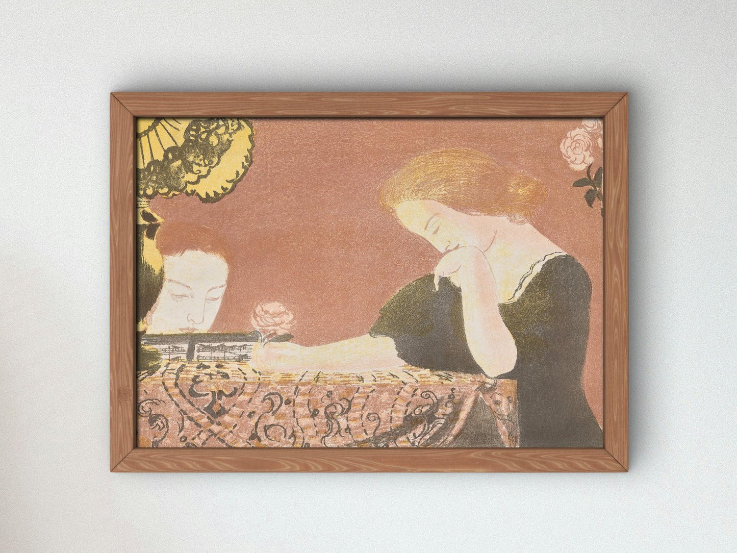 Our Souls in Languorous Gestures by Maurice Denis, 1899, Art Nouveau and Belle Époque, fine art print