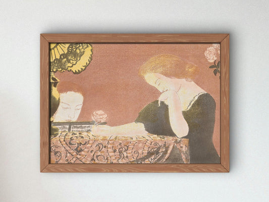 Our Souls in Languorous Gestures by Maurice Denis, 1899, Art Nouveau and Belle Époque, fine art print