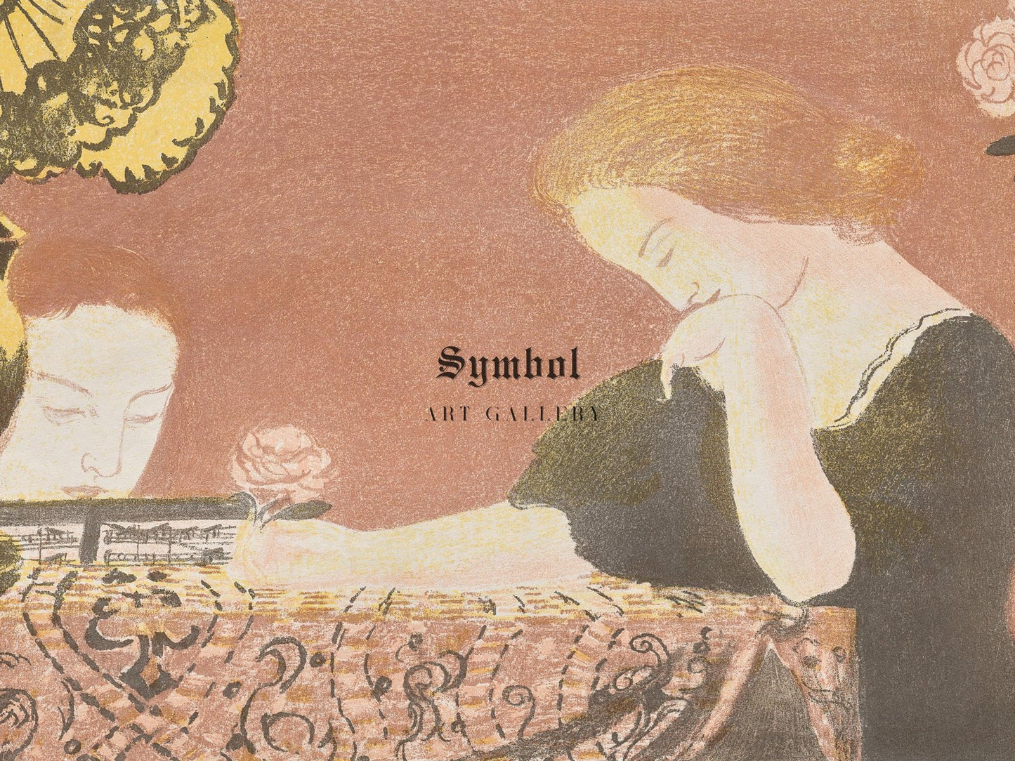 Our Souls in Languorous Gestures by Maurice Denis, 1899, Art Nouveau and Belle Époque, fine art print