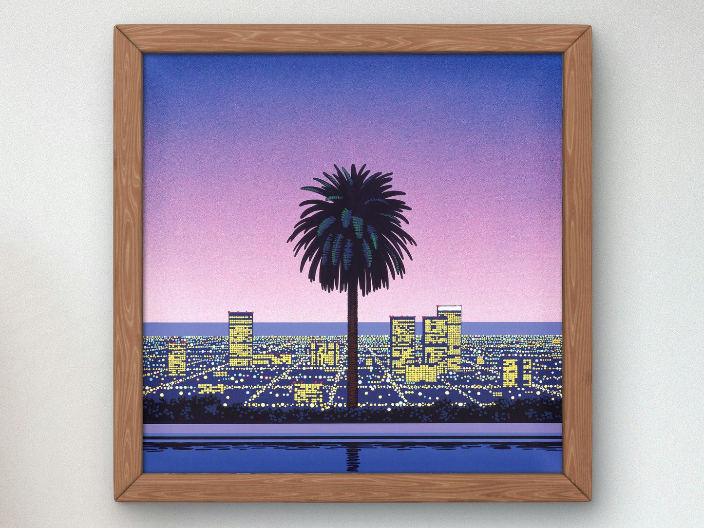 Pacific Breeze II by Hiroshi Nagai, 1980s, Vintage Ads and Posters, fine art print