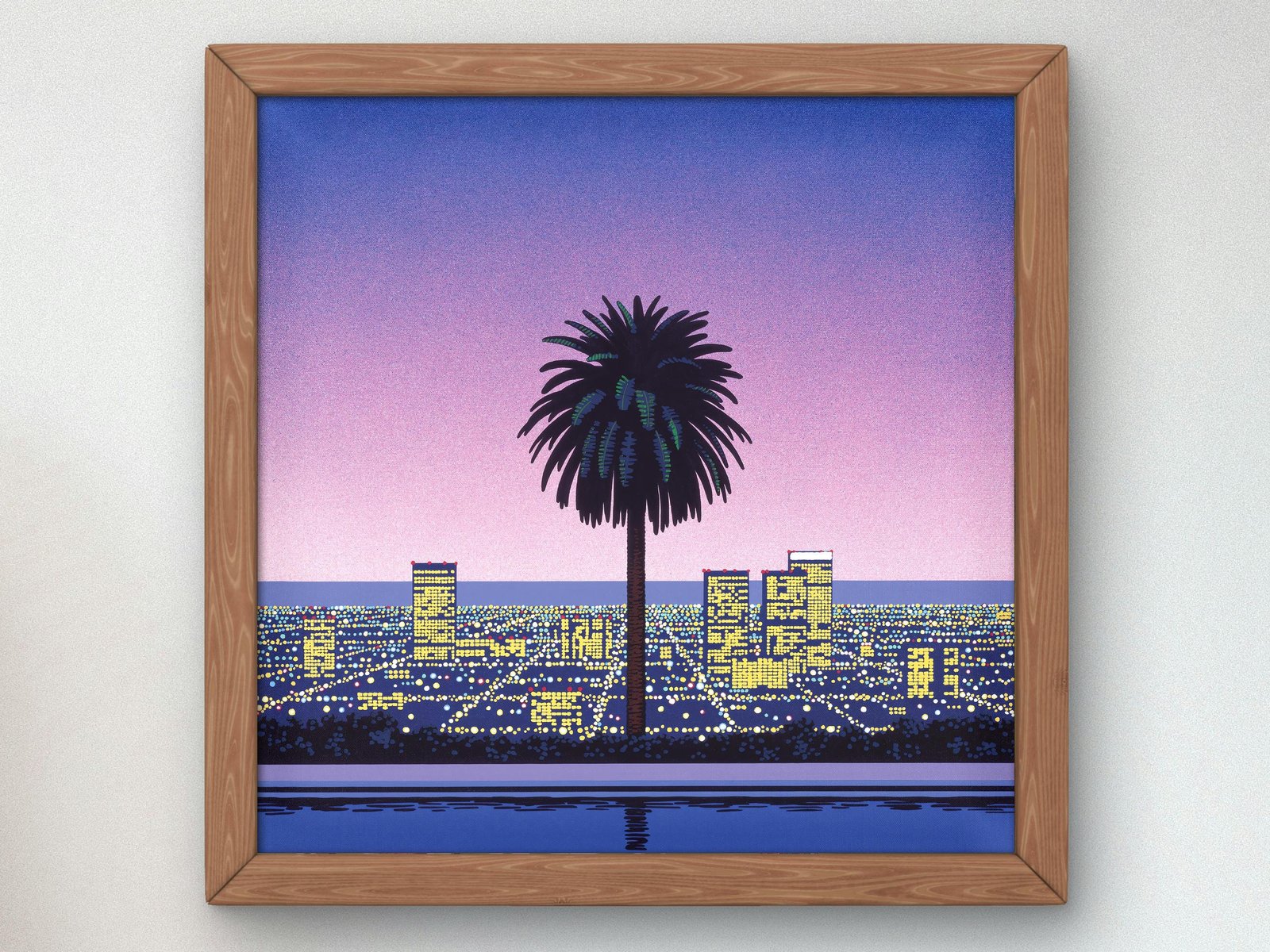 Pacific Breeze II by Hiroshi Nagai, 1980s, Vintage Ads and Posters, fine art print