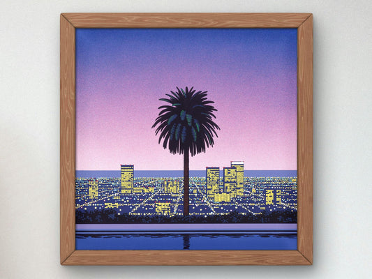 Pacific Breeze II by Hiroshi Nagai, 1980s, Vintage Ads and Posters, fine art print