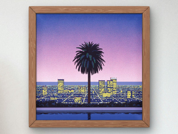 Pacific Breeze II by Hiroshi Nagai, 1980s, Vintage Ads and Posters, fine art print