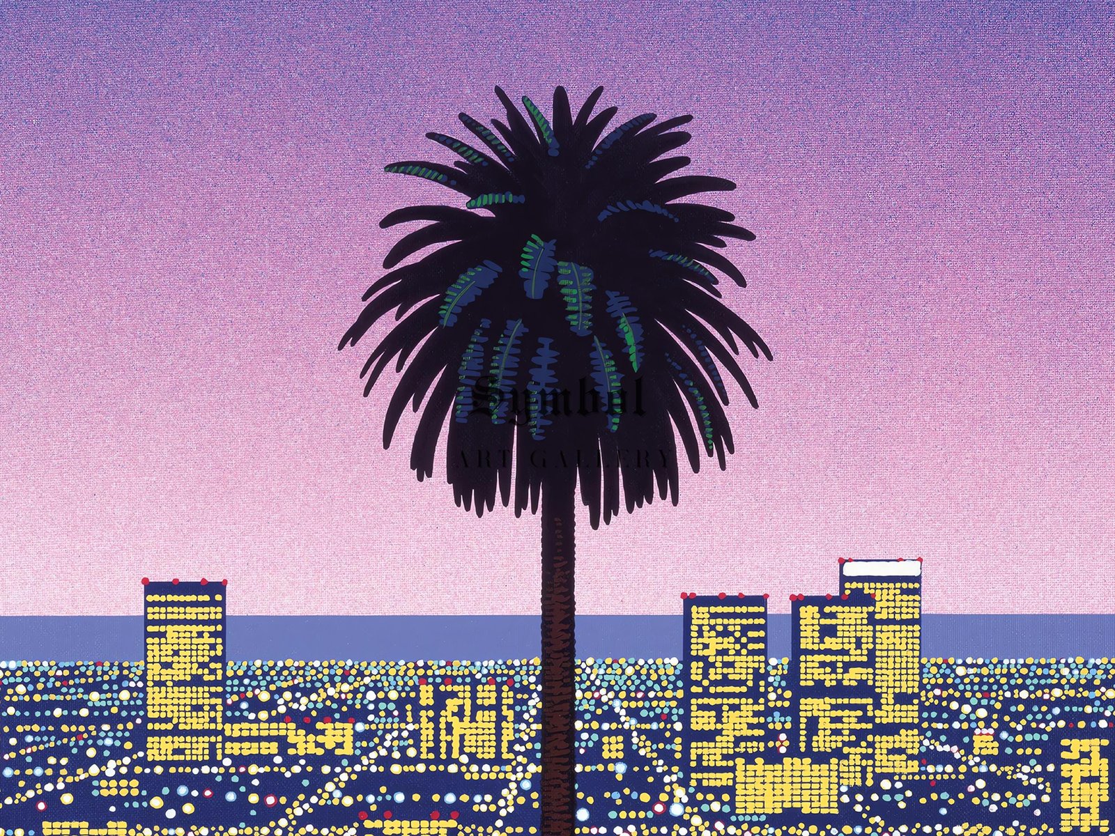 Pacific Breeze II by Hiroshi Nagai, 1980s, Vintage Ads and Posters, fine art print