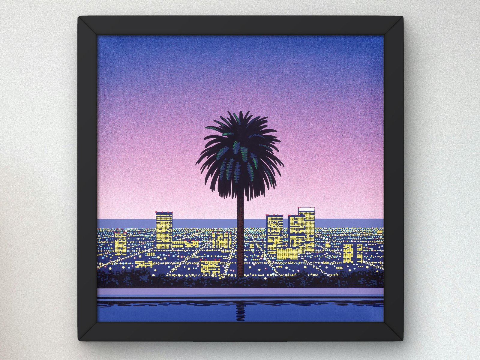 Pacific Breeze II by Hiroshi Nagai, 1980s, Vintage Ads and Posters, fine art print