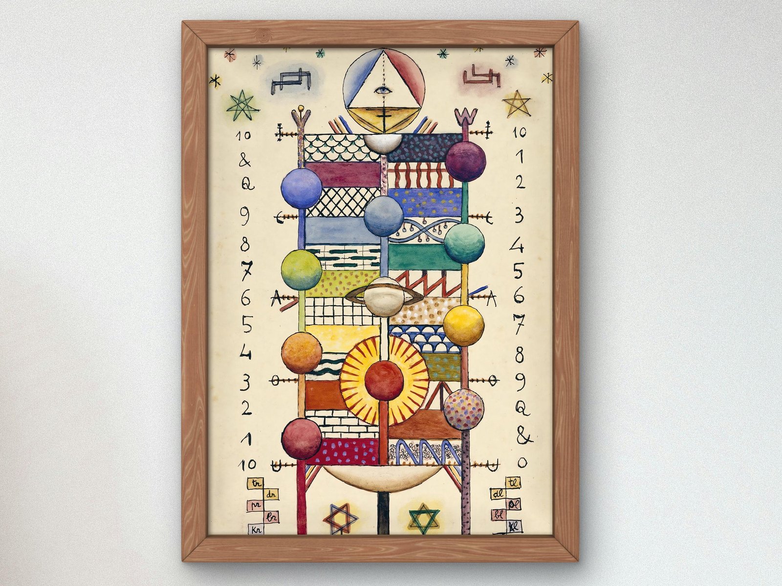 Pan Tree by Xul Solar, 1954, Surrealism and Modern Art, fine art print