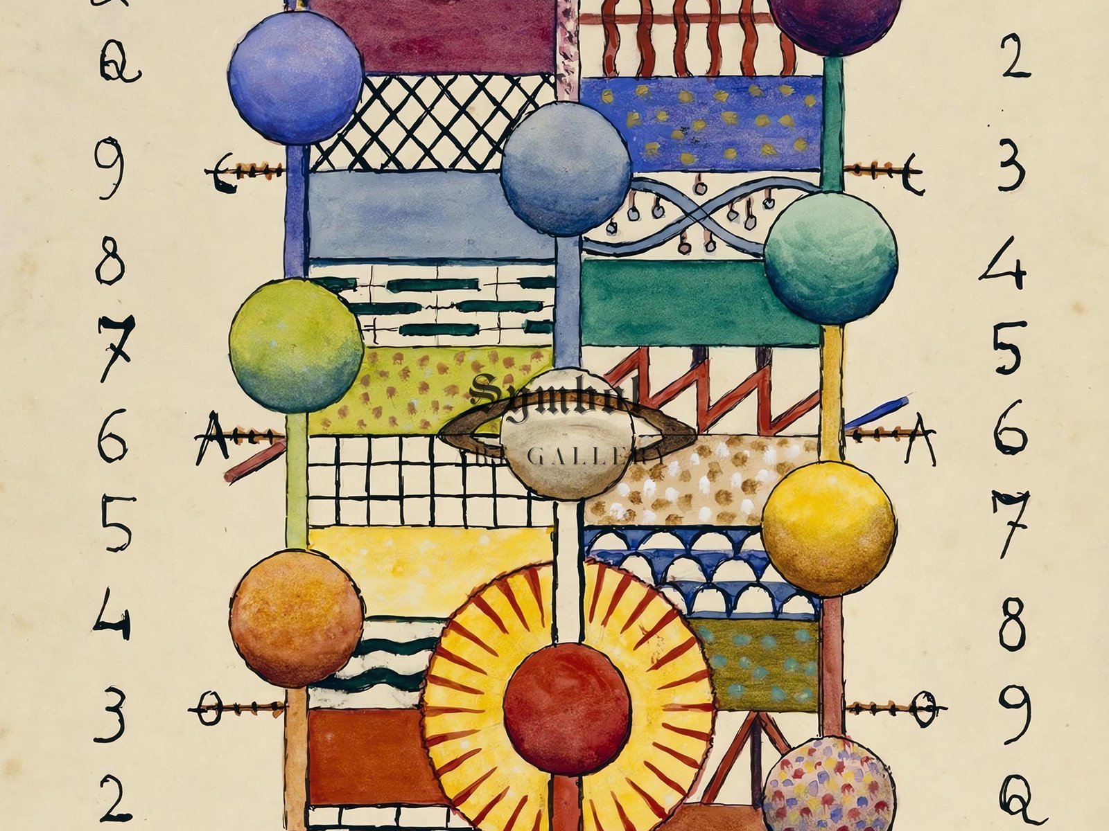Pan Tree by Xul Solar, 1954, Surrealism and Modern Art, fine art print
