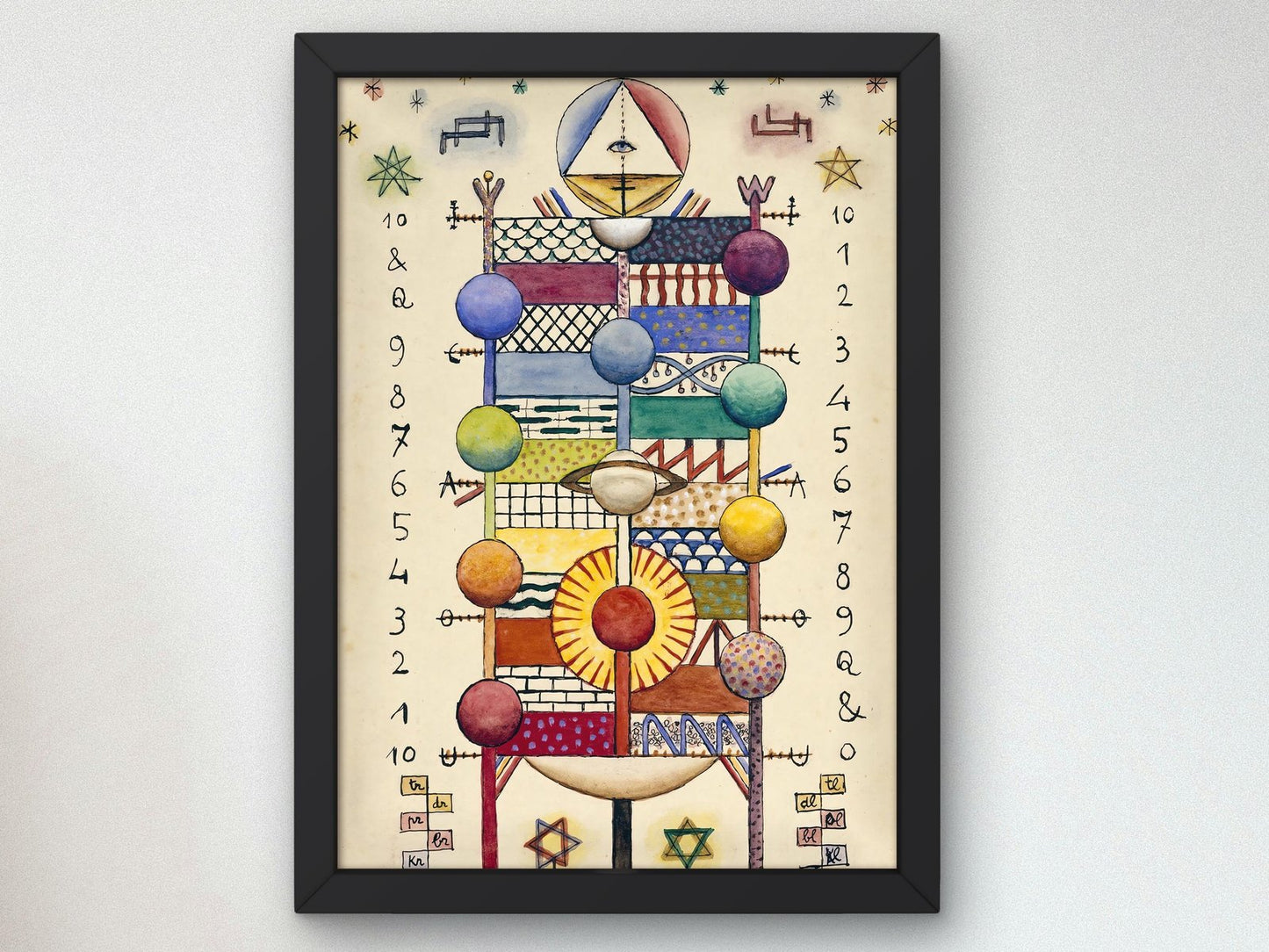 Pan Tree by Xul Solar, 1954, Surrealism and Modern Art, fine art print