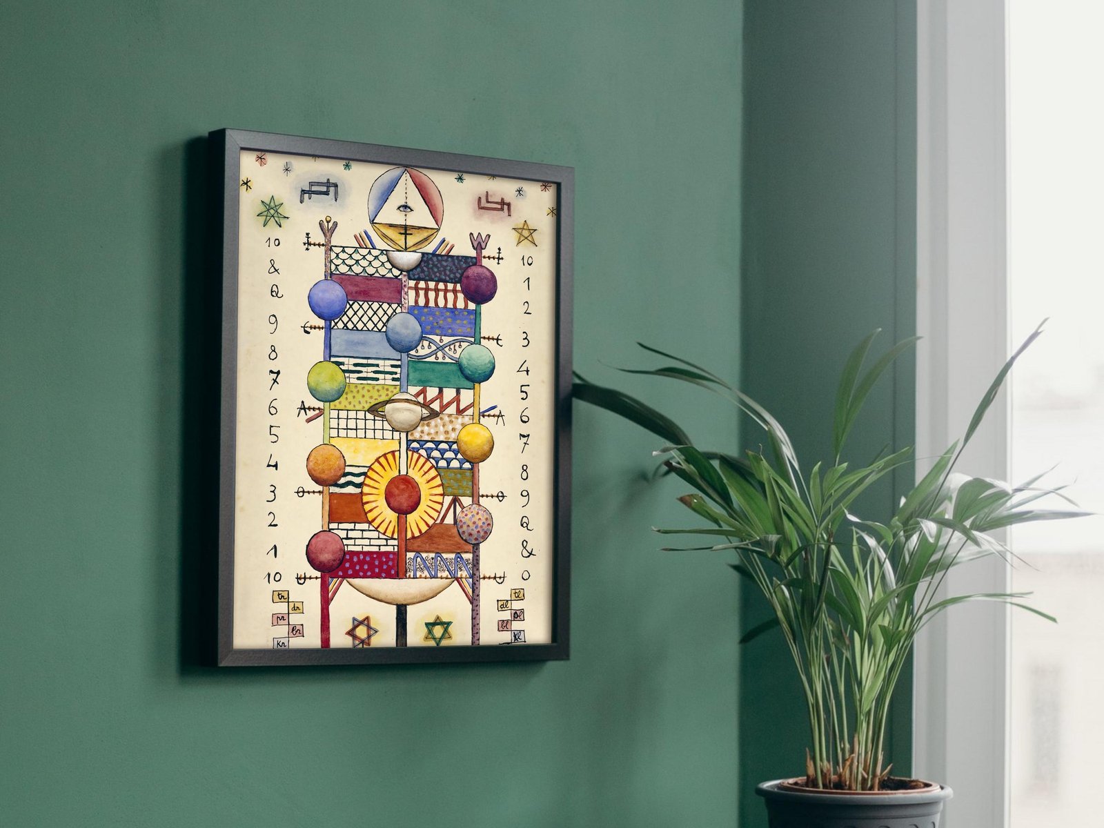 Pan Tree by Xul Solar, 1954, Surrealism and Modern Art, fine art print