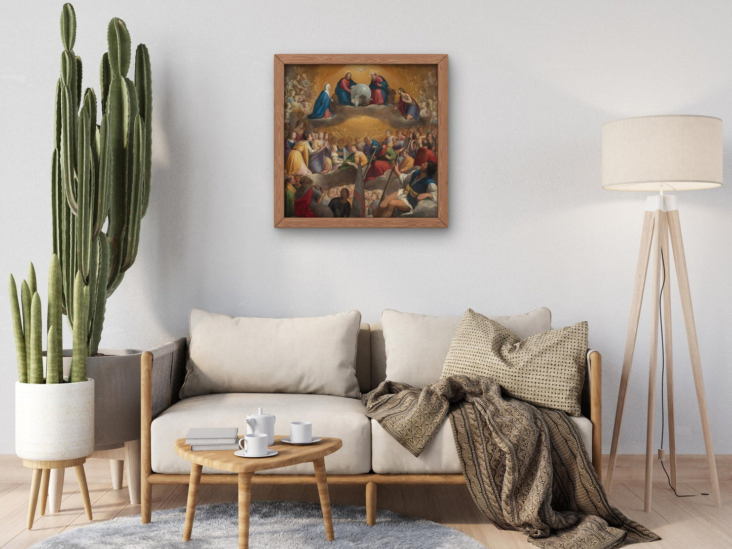 Paradise by Carlo Saraceni, 1598, Baroque and Chiaroscuro, fine art print