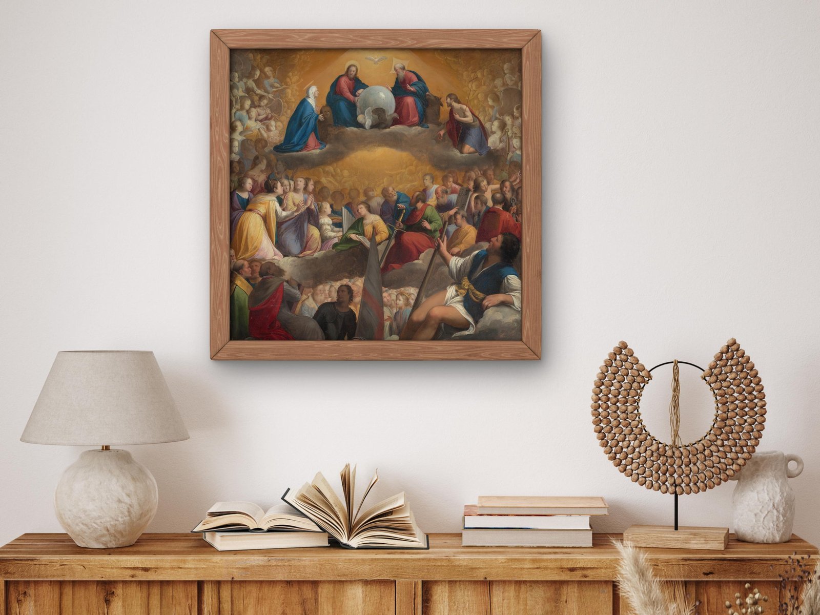 Paradise by Carlo Saraceni, 1598, Baroque and Chiaroscuro, fine art print