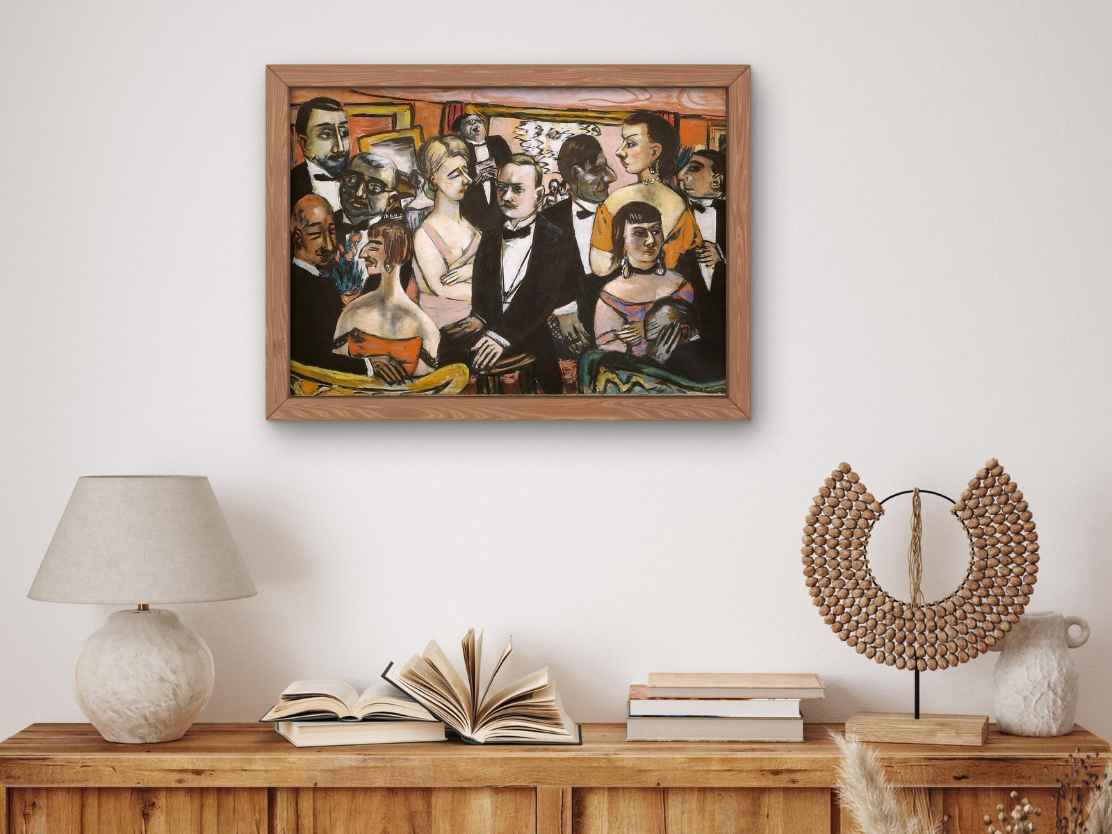 Paris Society by Max Beckmann, 1931, Expressionism, fine art print