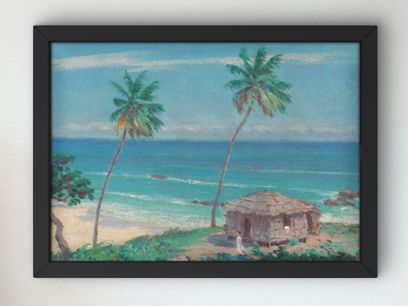 Playa de Arroyo by Miguel Pou, Art Deco and American Modernism, fine art print