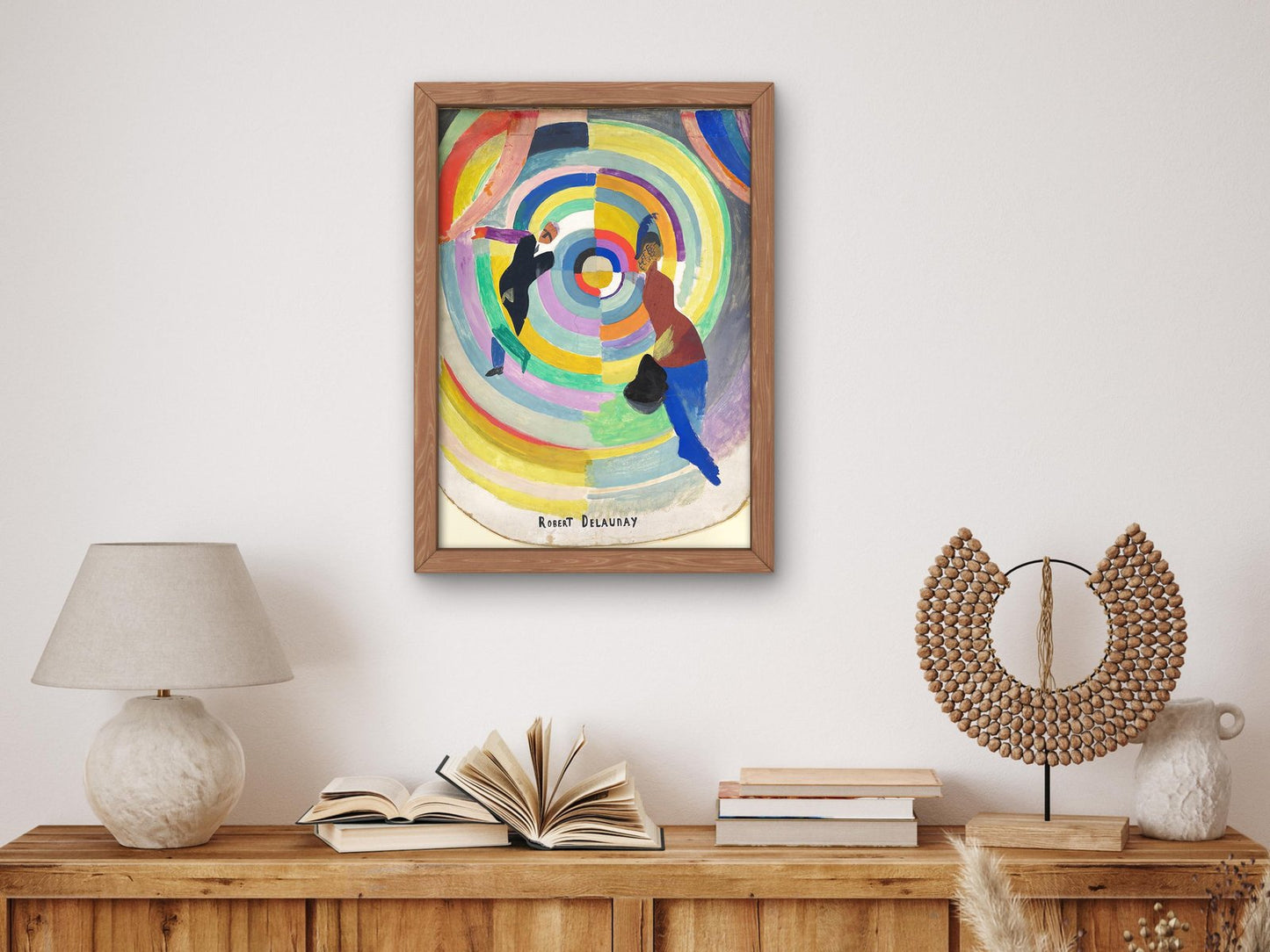 Political Drama by Robert Delaunay, 1914, Cubism and Abstract Art, fine art print