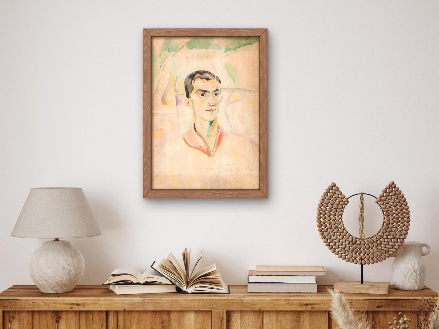 Portrait de Massine by Robert Delaunay, 1918, Cubism and Abstract Art, fine art print