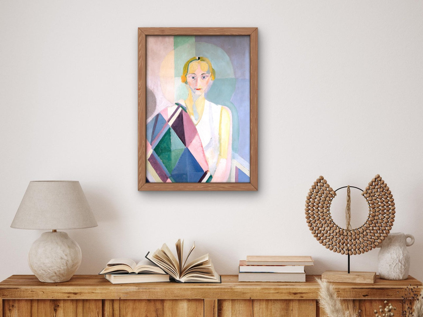Portrait de Mme. Heim by Robert Delaunay, 1926, Art Deco and American Modernism, fine art print