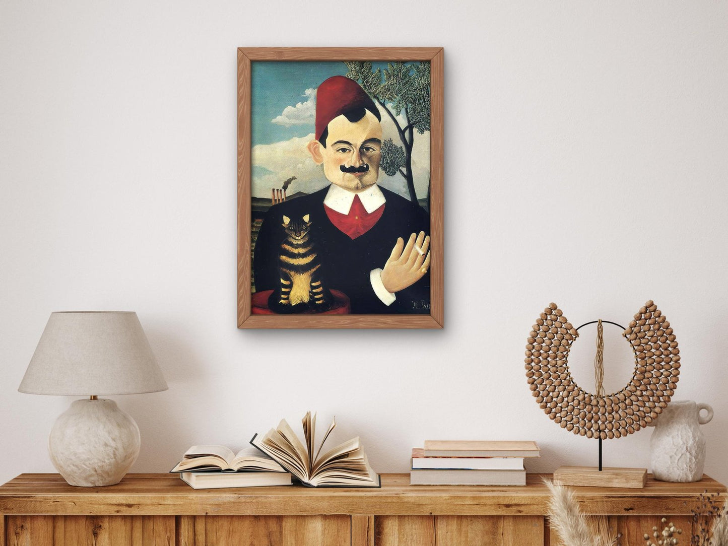 Portrait de monsieur X by Henri Rousseau, 1906, Post-Impressionism, fine art print