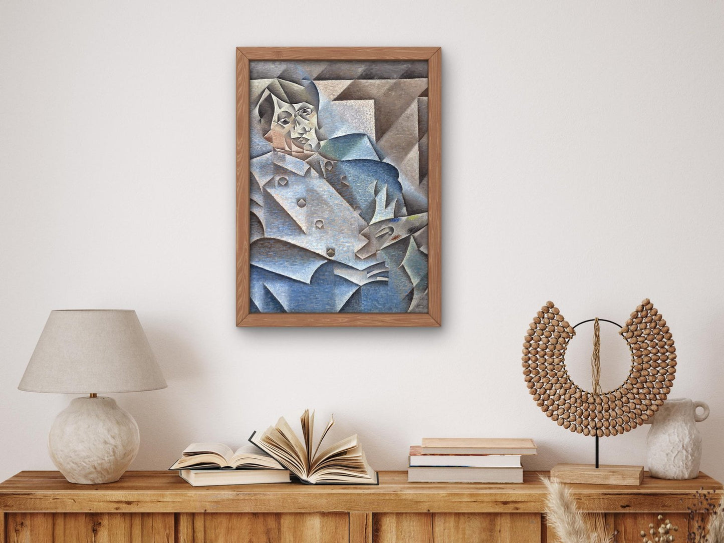 Portrait of Pablo Picasso by Juan Gris, 1912, Cubism and Abstract Art, fine art print