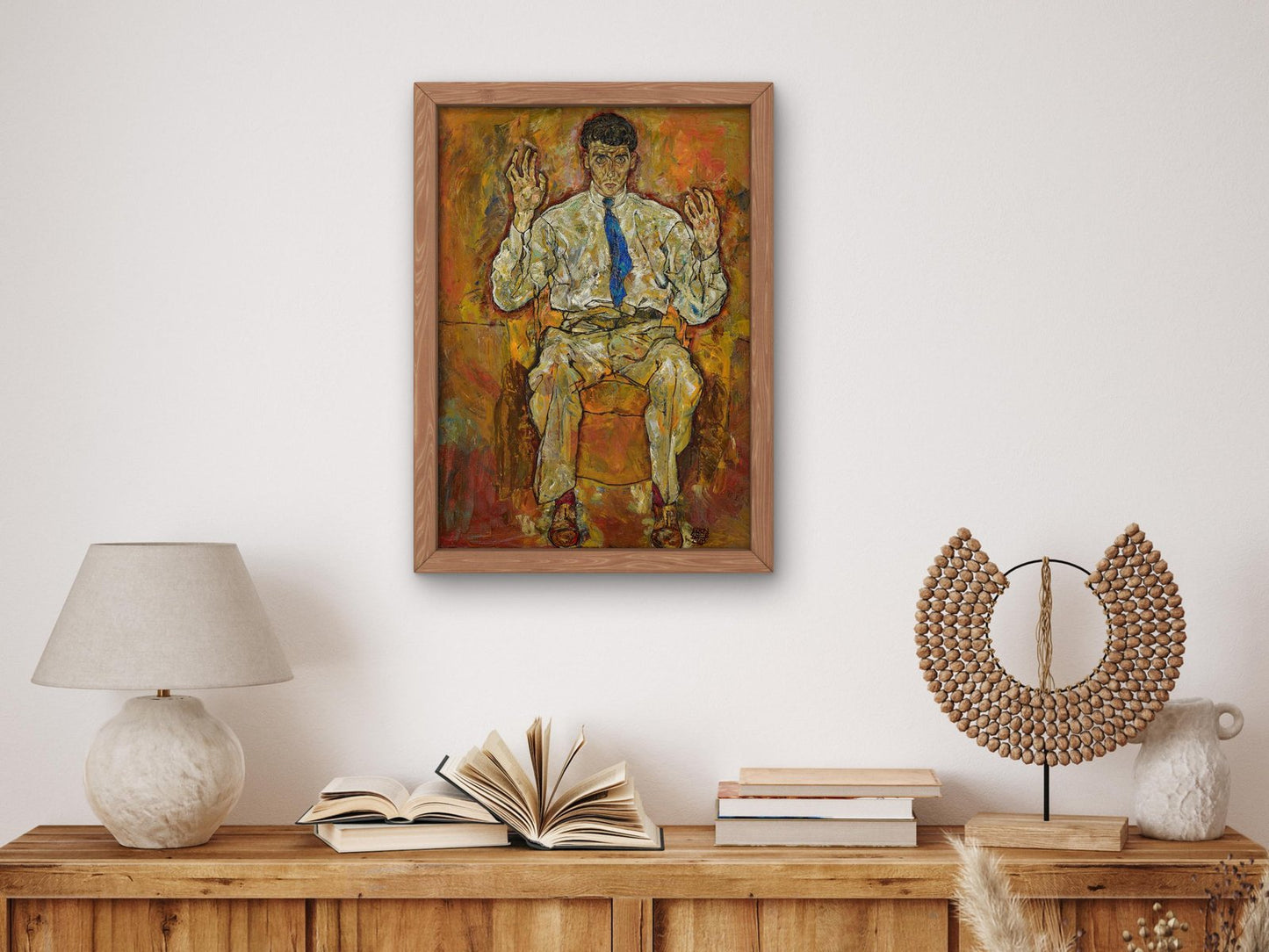 Portrait of Paris von Gutersloh by Egon Schiele, 1918, Expressionism and Fauvism, fine art print