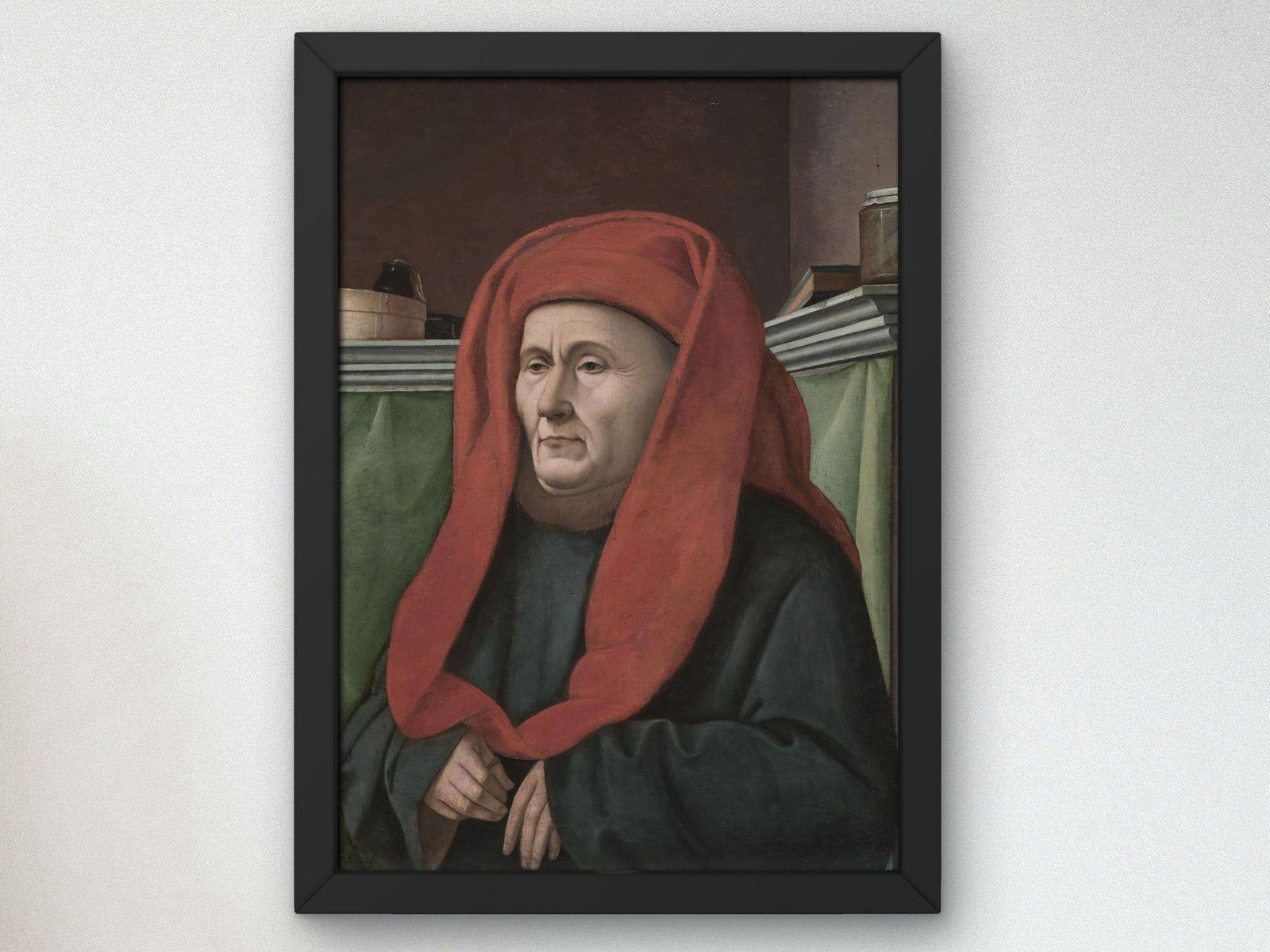 Portrait of a Man, 1450, Renaissance, fine art print