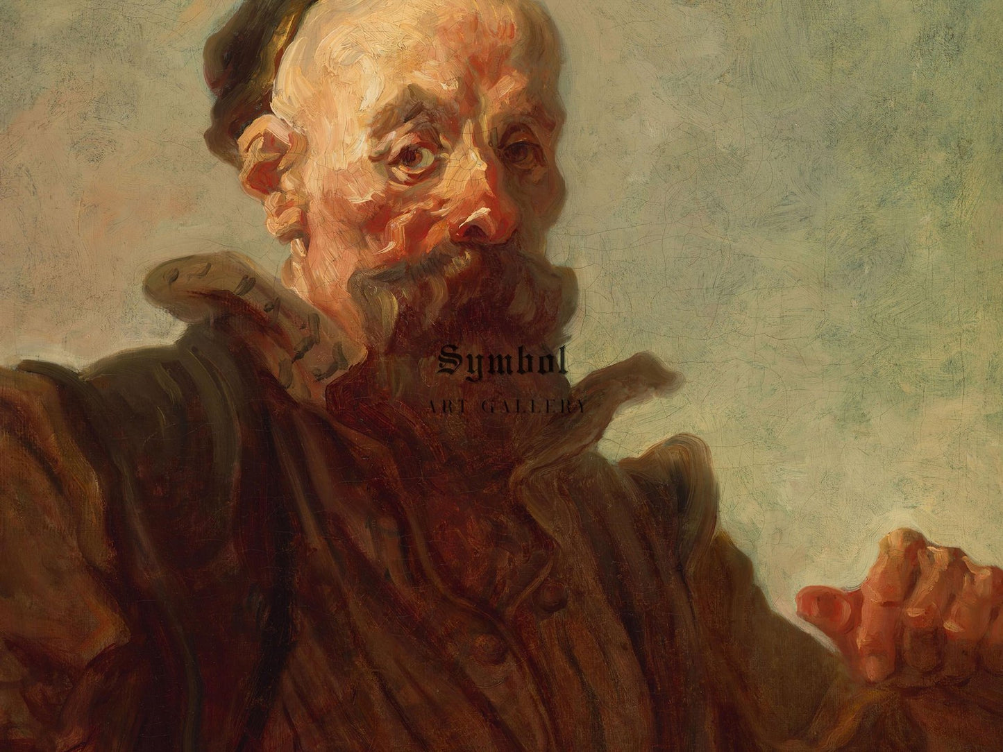 Portrait of a Man in Costume by Jean Honoré Fragonard, 1767, Rococo and Neoclassicism, fine art print