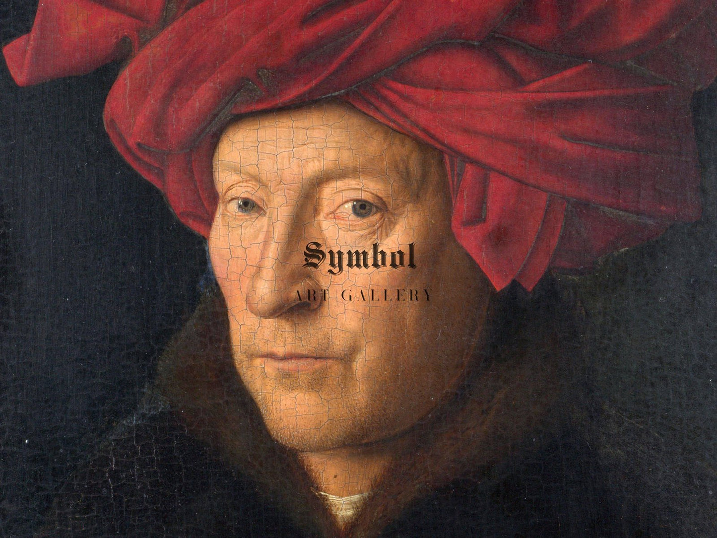 Portrait of a Man by Jan van Eyck, 1433, Renaissance, fine art print