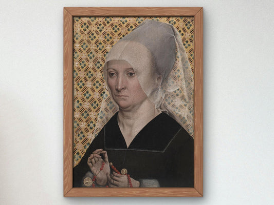 Portrait of a Woman, 1490, Renaissance, fine art print