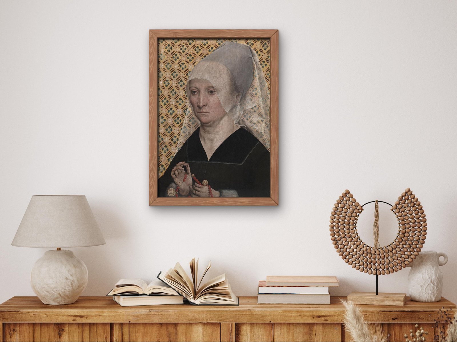 Portrait of a Woman, 1490, Renaissance, fine art print