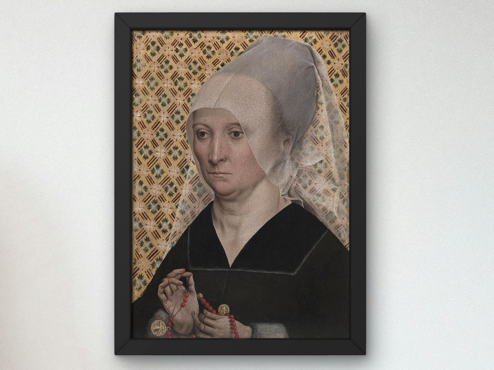 Portrait of a Woman, 1490, Renaissance, fine art print