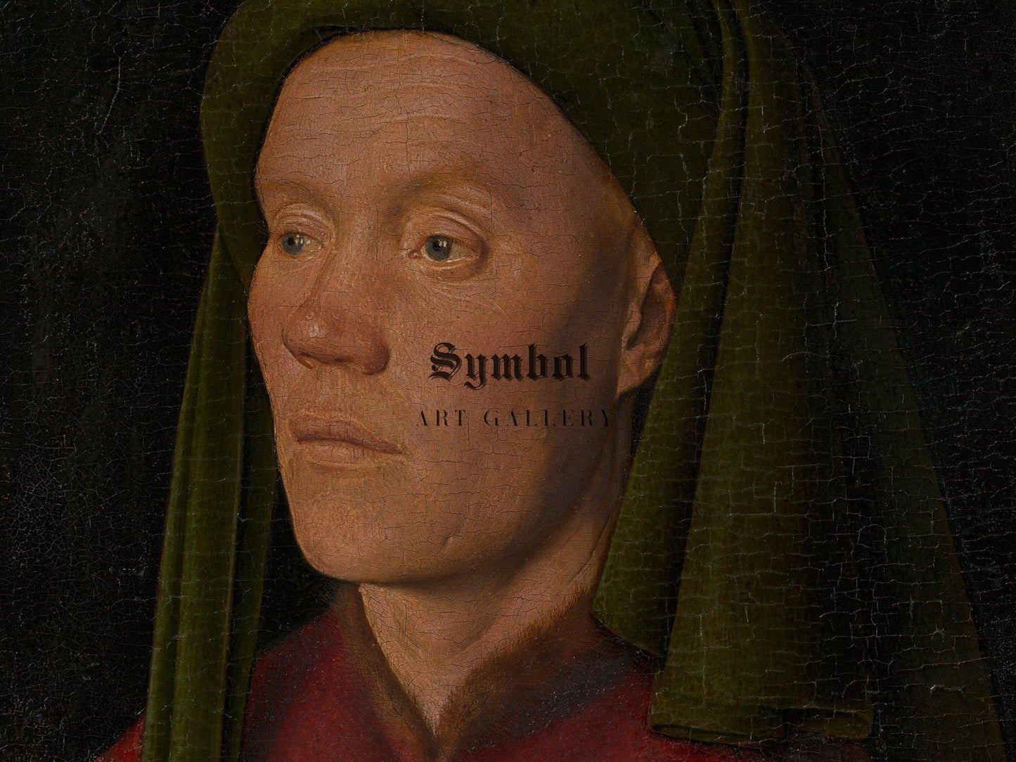 Portrait of a Young Man Tymotheos by Jan van Eyck, 1432, Renaissance, fine art print