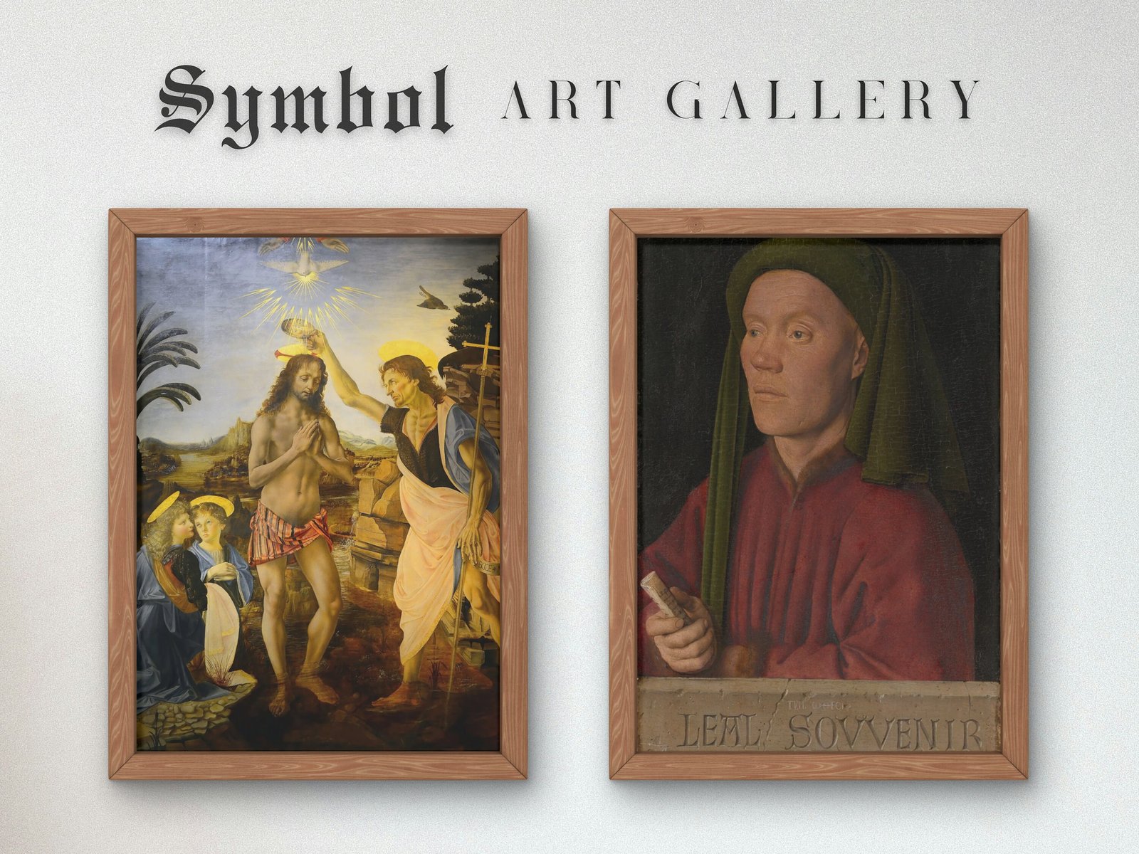 Portrait of a Young Man Tymotheos by Jan van Eyck, 1432, Renaissance, fine art print