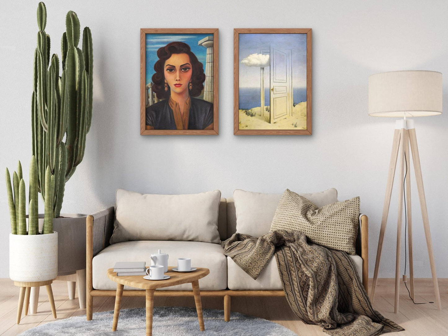 Portrait of Alegra Misrachi by Miguel Covarrubias, 1953, Art Deco and American Modernism, fine art print