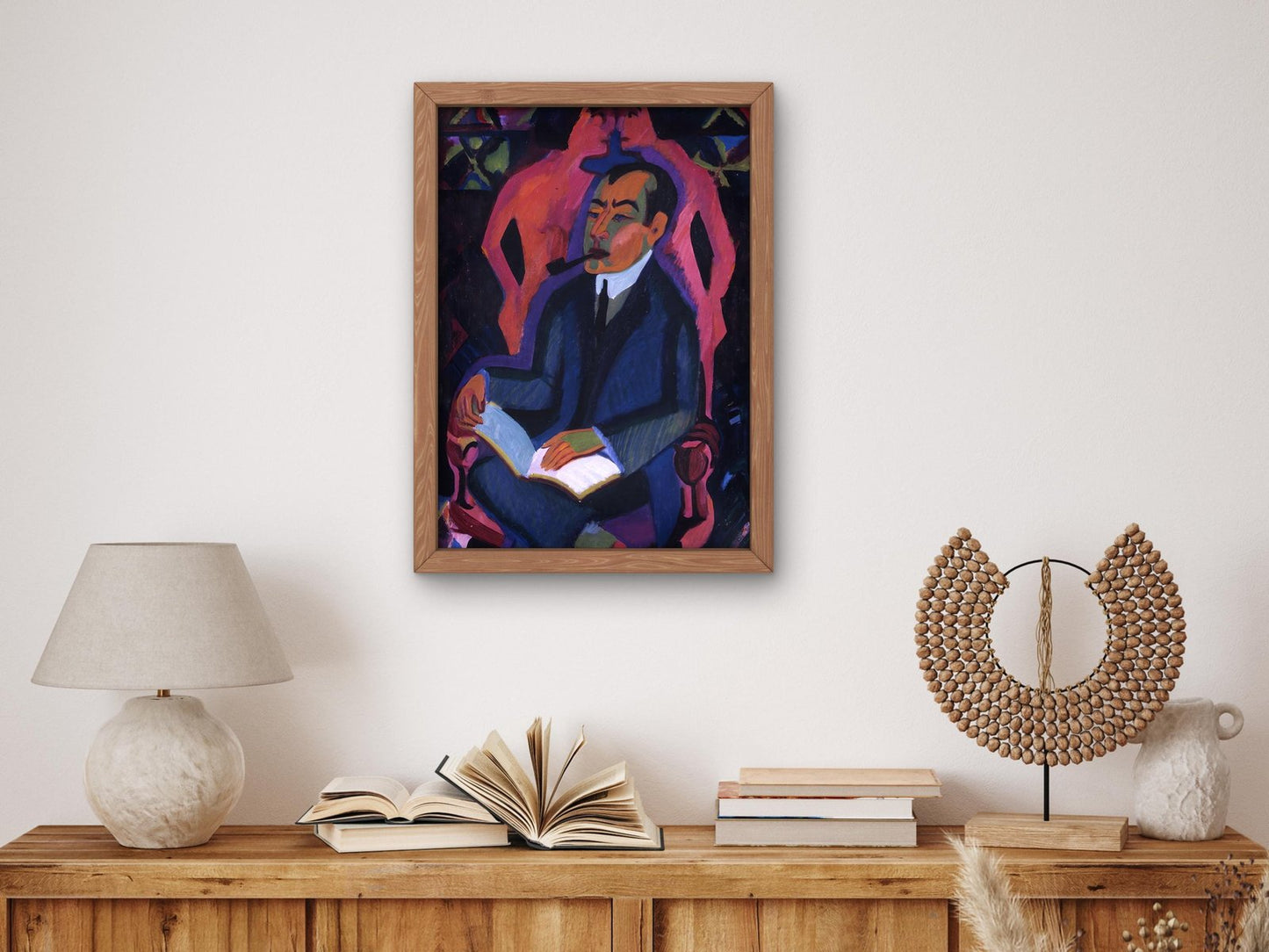 Portrait of Manfred Shames by Ernst Ludwig Kirchner, 1932, Expressionism and Fauvism, fine art print