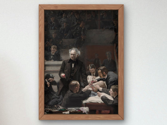 The Gross Clinic by Thomas Eakins, 1875, Realism and Naturalism, fine art print