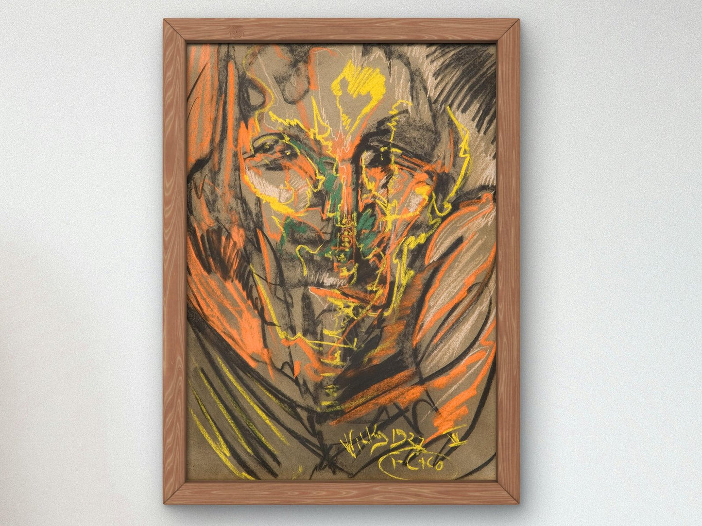 Portrait of Helena Białynicka-Birula by Stanisław Ignacy Witkiewicz, 1927, Expressionism and Fauvism, fine art print