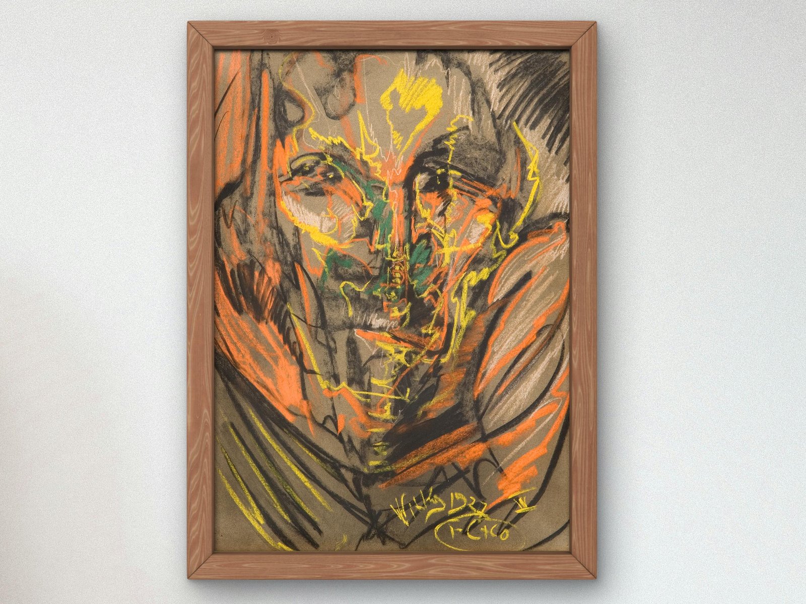 Portrait of Helena Białynicka-Birula by Stanisław Ignacy Witkiewicz, 1927, Expressionism and Fauvism, fine art print