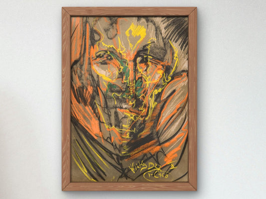 Portrait of Helena Białynicka-Birula by Stanisław Ignacy Witkiewicz, 1927, Expressionism and Fauvism, fine art print