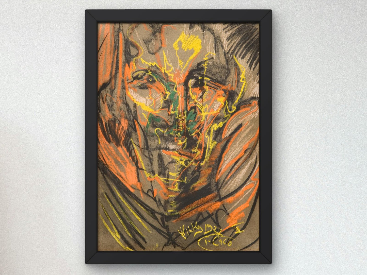Portrait of Helena Białynicka-Birula by Stanisław Ignacy Witkiewicz, 1927, Expressionism and Fauvism, fine art print