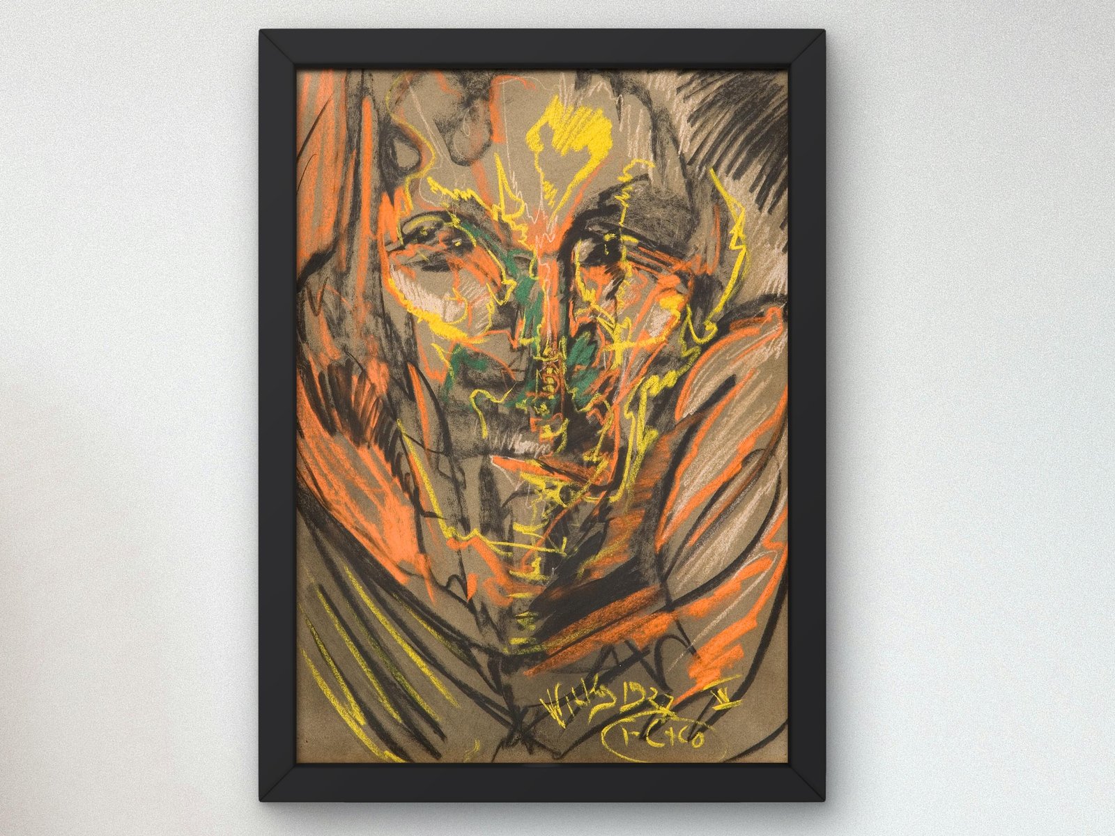 Portrait of Helena Białynicka-Birula by Stanisław Ignacy Witkiewicz, 1927, Expressionism and Fauvism, fine art print