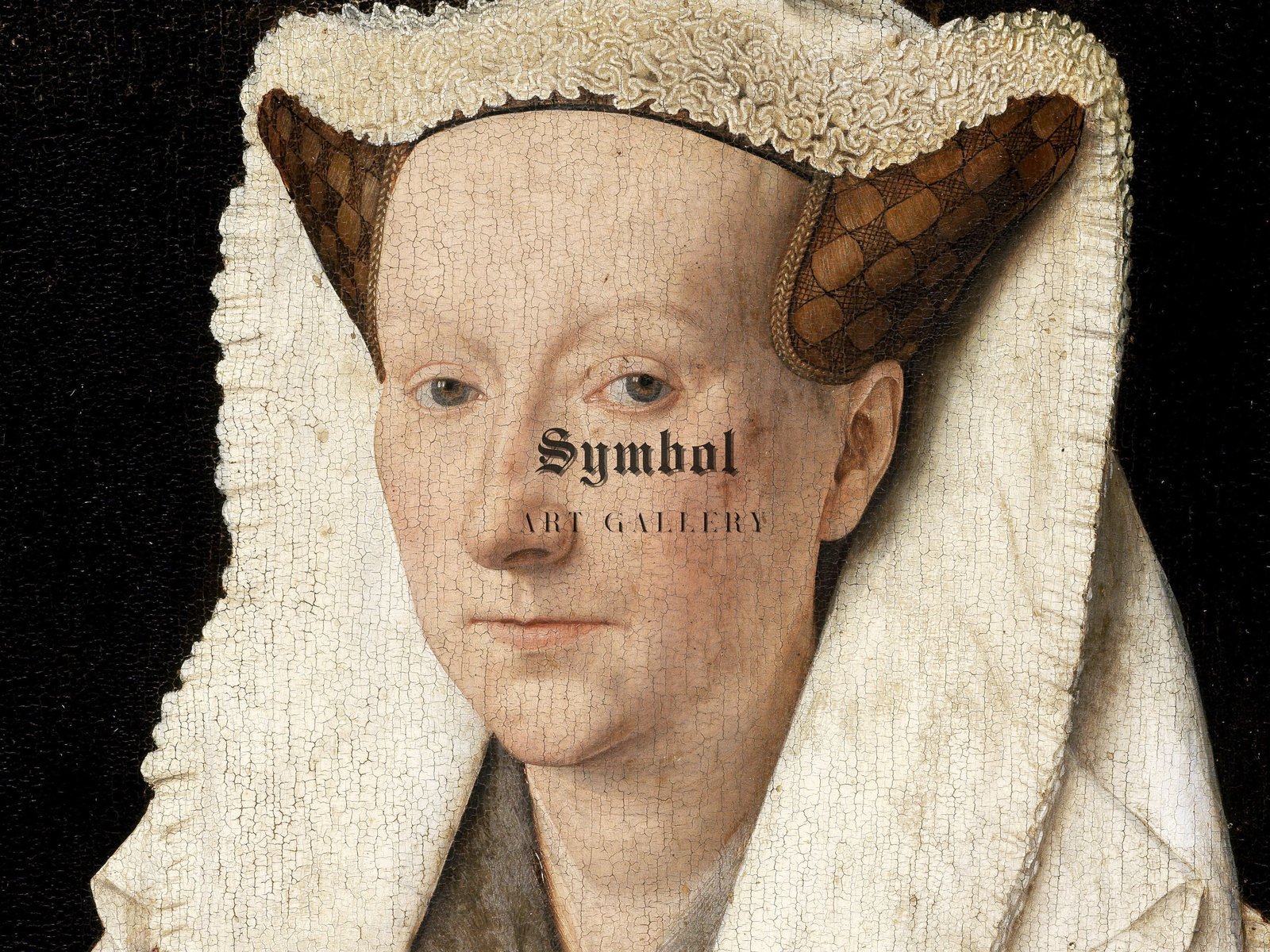 Portrait of Margaret van Eyck by Jan van Eyck, 1439, Renaissance, fine art print