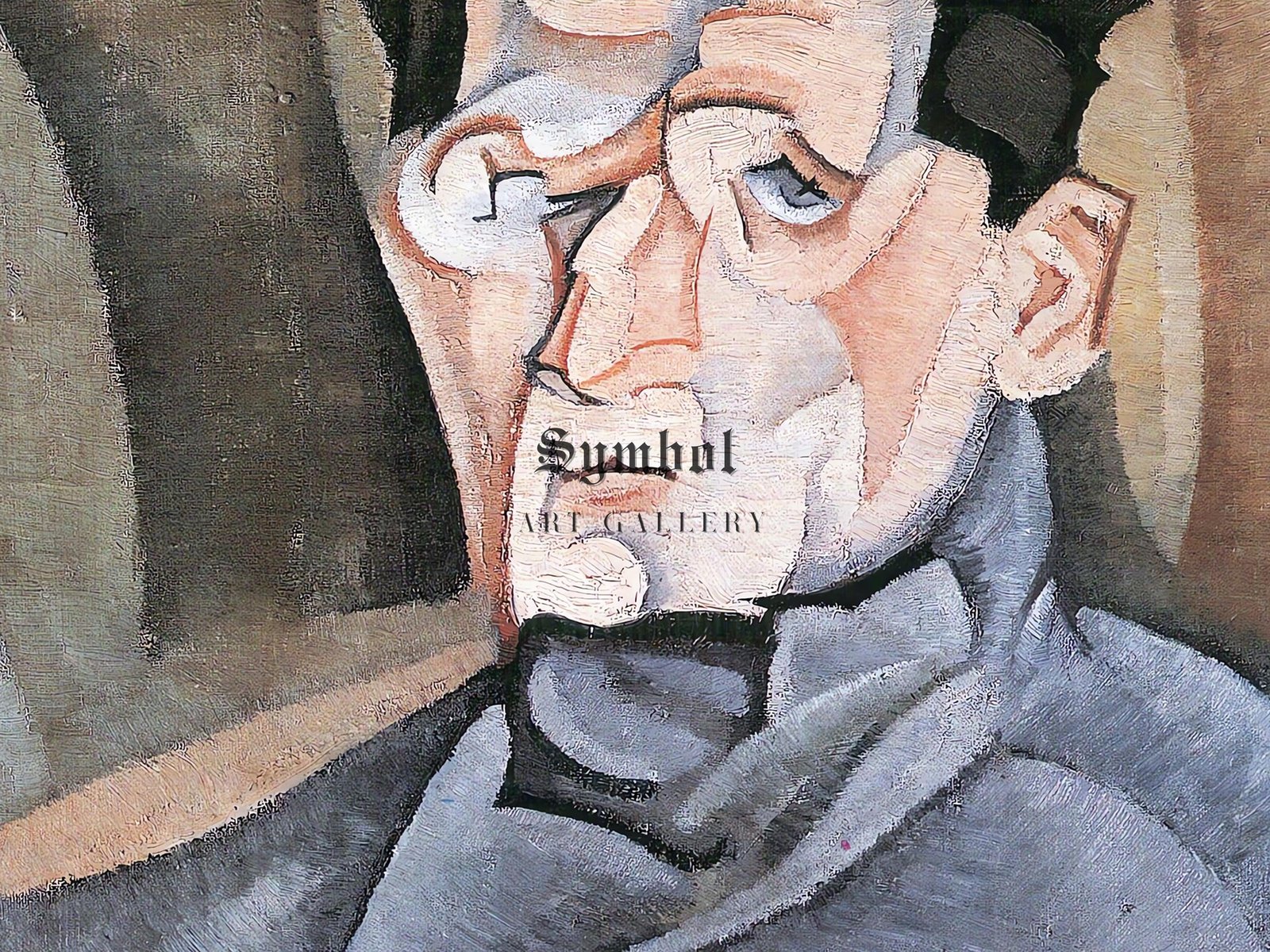 Portrait of Maurice Raynal by Juan Gris, 1911, Cubism and Abstract Art, fine art print