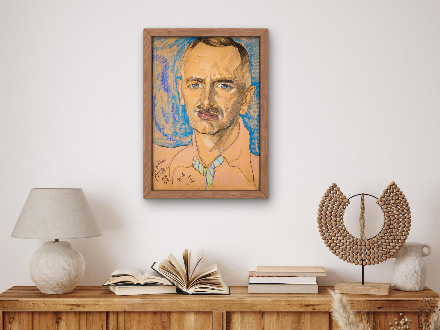 Portrait of Mieczysław Gajewicz by Stanisław Ignacy Witkiewicz, 1936, Expressionism, fine art print