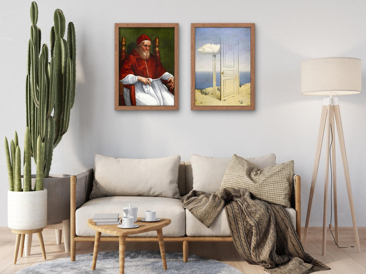 Portrait of Pope Julius II by Raphael, 1511, Renaissance, fine art print