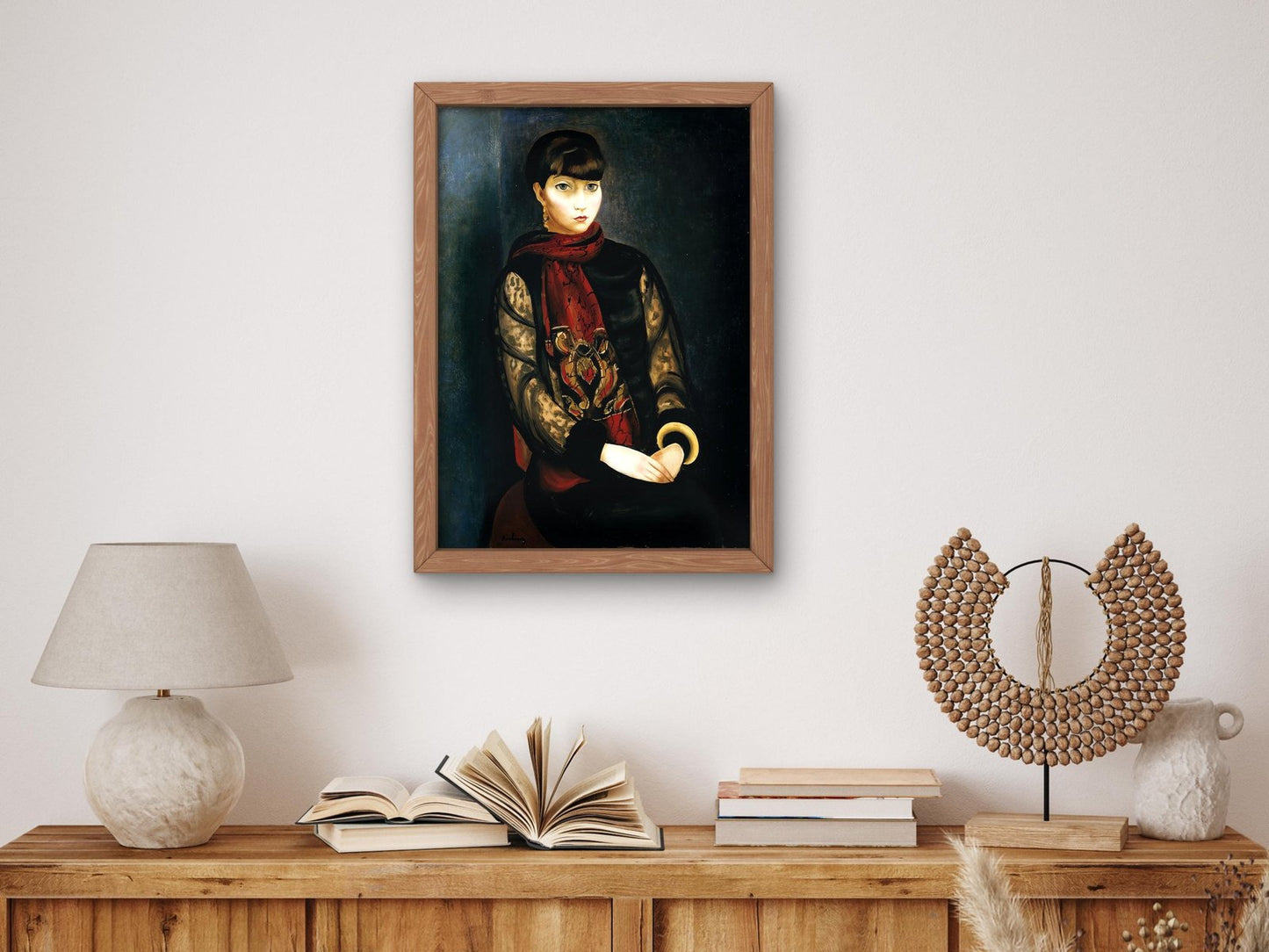 Portrait of Rita Van Leer by Moïse Kisling, 1927, Art Deco and American Modernism, fine art print