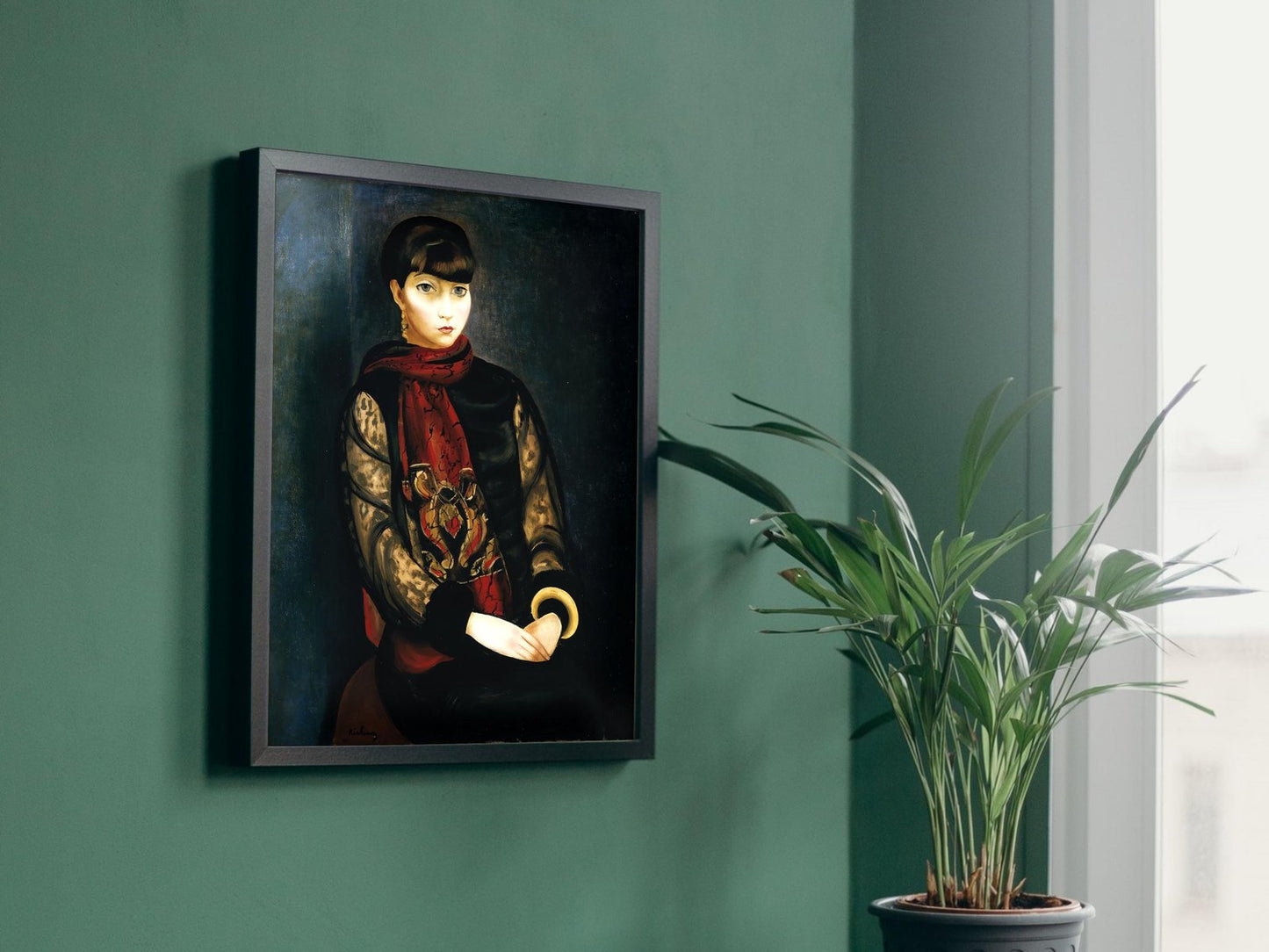 Portrait of Rita Van Leer by Moïse Kisling, 1927, Art Deco and American Modernism, fine art print